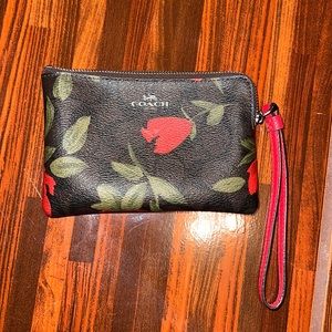 Coach wristlet/coin bag